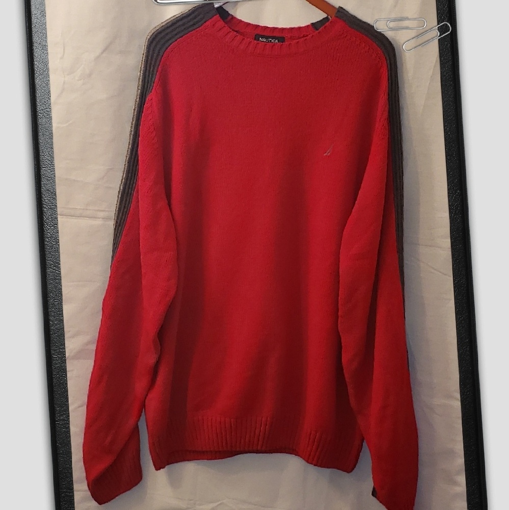 A Nautica sweater.